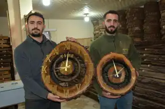 Asırlık Ağaç Dalları Sanata Dönüşüyor