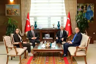 Bakan Yardımcısı Yılmaz, Bitlis'te Vali Karakaya ile Görüştü