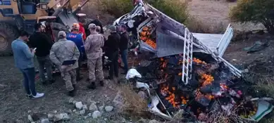 Doğu Anadolu'da Kamyonet Kazası: 1 Ölü, 1 Yaralı