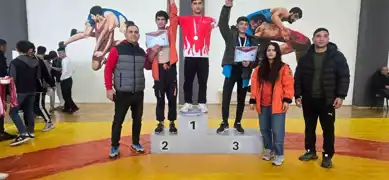 Doğu Anadolu'da Okullar Arası Güreş Şampiyonası
