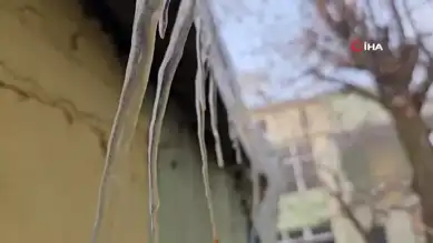 Bitlis'te Şiddetli Soğuklar Araçları Tehdit Ediyor