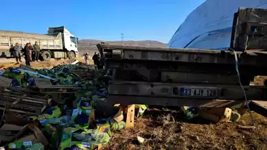 Bitlis Adilcevaz'da Tır Kazası: 1 Yaralı