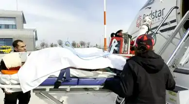 Bitlis'teki Kaza Kurbanı Ankara'ya Sevk Edildi