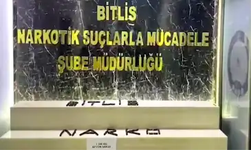 Bitlis'te 1 Kilo Uyuşturucu Ele Geçirildi