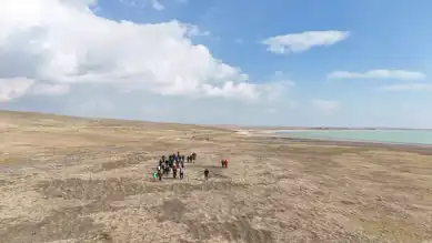 Doğaseverler Kurak Göl İçin Yürüdü