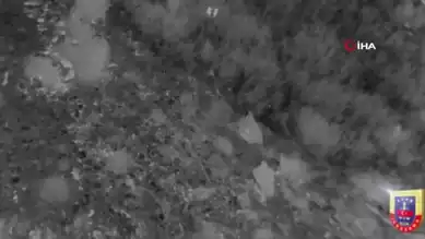 Doğu Anadolu'da Dronla Düzensiz Göçmen Operasyonu