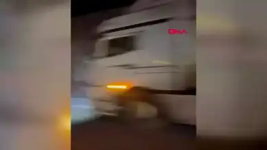 Siirt-Bitlis Yolunda TIR Yanması