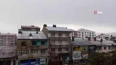 Doğu Anadolu'da Kar Yağışı Başladı