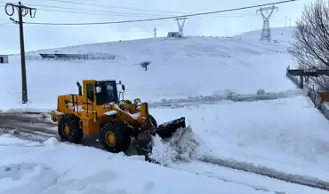 Van ve Bitlis'te Karla Mücadele