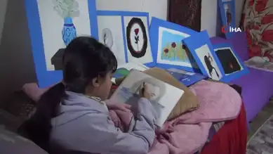 Engelli Genç Kızın Resimle Hayata Tutunması