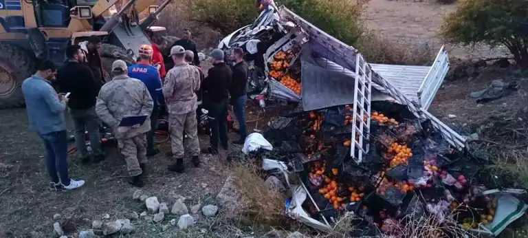 Doğu Anadolu'da Kamyonet Kazası: 1 Ölü, 1 Yaralı
