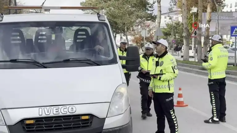 Kış Lastiği Denetimleri Başladı